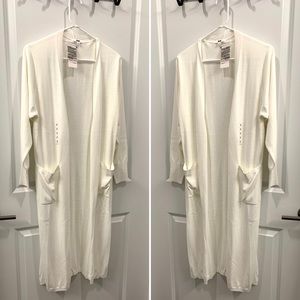 Uniqlo Uv Protection Slit Long Cardigan 
